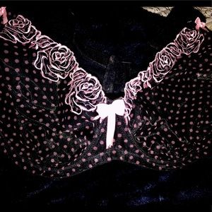 ELOMI 42H Flower Detail Bra